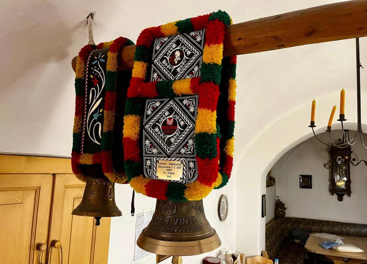 Stroblhof Toblach-ดอบบีอาโก ภายนอก รูปภาพ